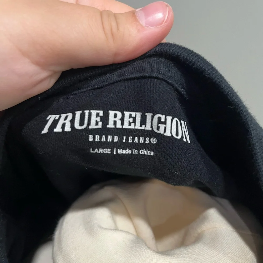 MENS TRUE RELIGION HORSESHOE‎ OVERLAY TEE